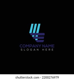 Water mark logo vector illustration template