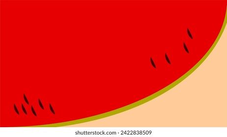 water melon background sand color base