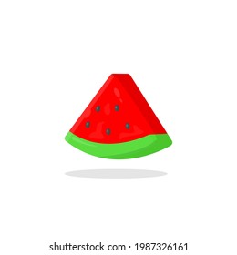 water melon icon on white background. Perfect use for web, pattern, design, icon, ui, ux, etc.