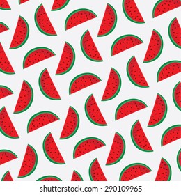 Water melon illustration, typography, t-shirt graphics, vectors