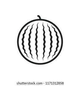 water melon vector icon