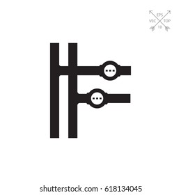 Water meters icon