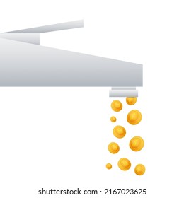Water money, great design for any purposes. Business financial investment
