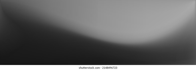 Water Monochromatic Horizontal Lines Backdrop. Metallic Blurred Texture Illustration. Gray Black and white Wavy Gradient Mesh. Natural Wavy Gradient Mesh. Alluminium  Blank Blurred Background.