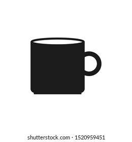 Water Mug Icon. Flat style vector EPS.