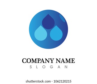 Water nature logo 