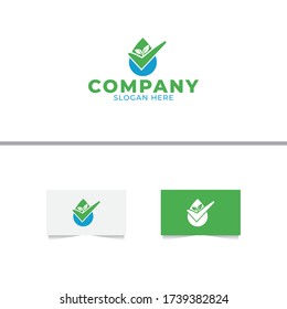 Plantilla de vectores de diseño de logotipo de naturaleza del agua