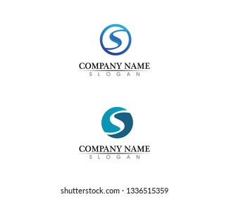 Water nature logo and symbols template icons app
