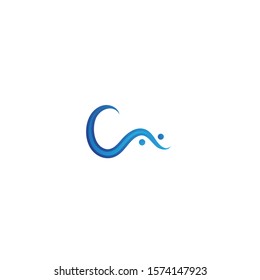 Water nature logo and symbols template icons app