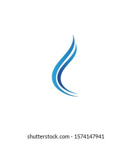 Water nature logo and symbols template icons app