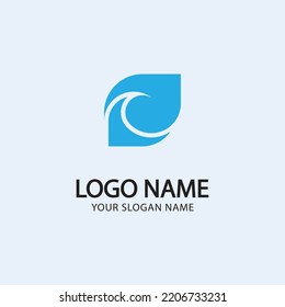 water nature logo and symbols template