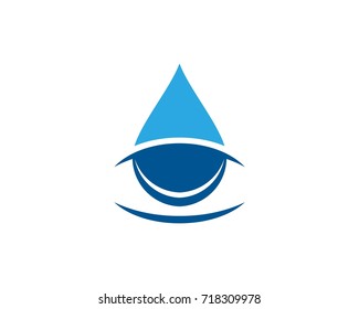 Water nature logo and symbols template icons app
