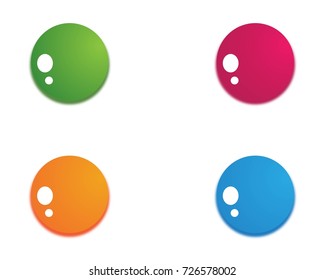 Water nature logo and symbols template icons app
