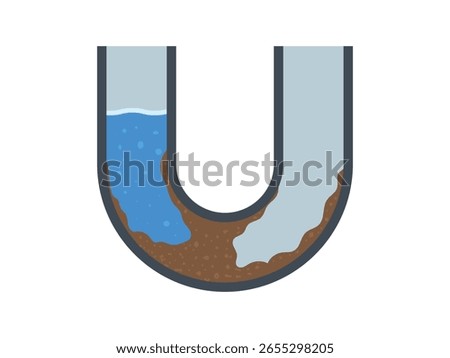 Water obstruction, impassable blockage in the water pipe problem