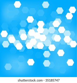 Water out of focus. Vector illustration