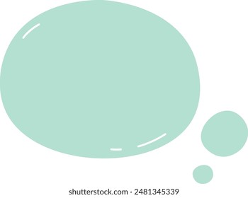 Water Paddle Abstract Vector Illustration