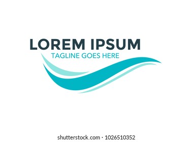 water park logo. splash. vector illustration