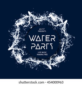 Water party splash