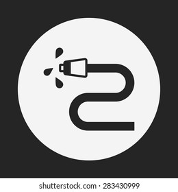 Water pipe icon