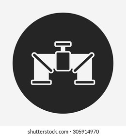 Water pipe icon