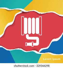 Water pipe icon
