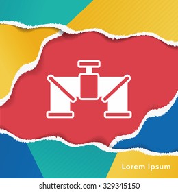 Water pipe icon