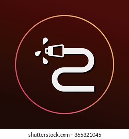 Water pipe icon