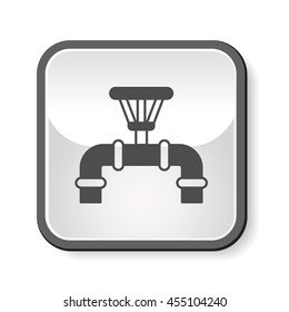 Water pipe icon