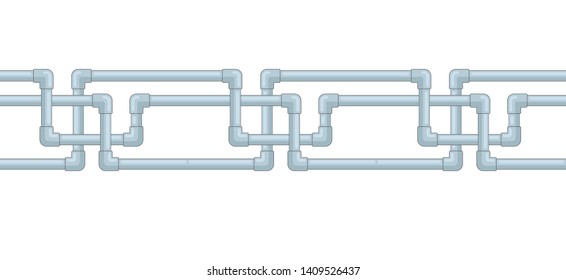 Tubos de tuberías de agua sin fisuras y con juntas de tubos de plástico - decoración de servicios de ingeniería de plomo
