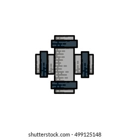 Water Pipes flat icon