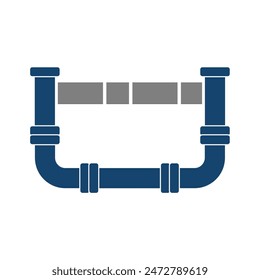 Las tuberías de agua forman el marco 