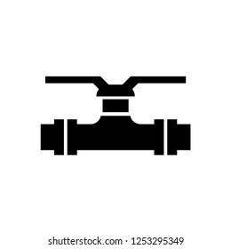 Water pipes icon isolated vector sign symbol.