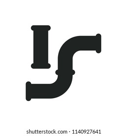 water pipes vector icon