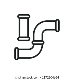 Water Pipes Vector Icon