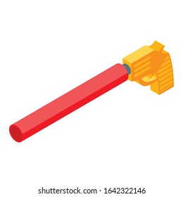 Water pistol icon. Isometric of water pistol vector icon for web design isolated on white background