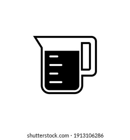 Water Pitcher Icon Vector Glyph Style Design