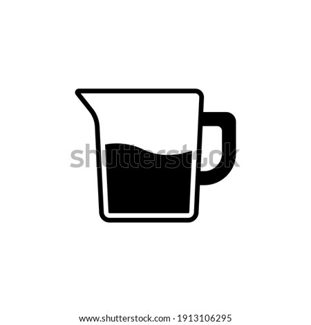 water pitcher icon vector glyph style design Imagine de stoc © 