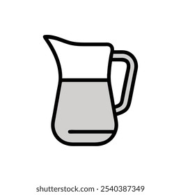 water pitcher icon vector illustration