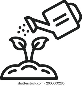 Imagen vectorial del icono Plantas de agua. También se puede usar en Village. Adecuado para aplicaciones móviles, aplicaciones web y medios impresos.