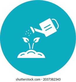 Water Plants icon vector image. Can also be used for Village. Suitable for mobile apps, web apps and print media.