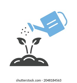 Imagen vectorial del icono Plantas de agua. También se puede usar en Village. Adecuado para aplicaciones móviles, aplicaciones web y medios impresos.