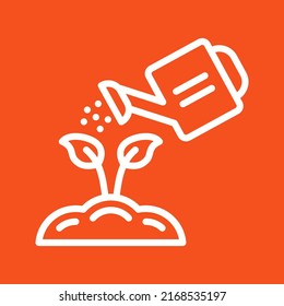 Water Plants icon vector image. Can also be used for Village. Suitable for mobile apps, web apps and print media.