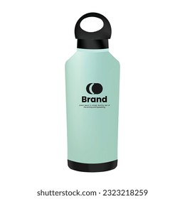 water plastic bottle Cartoon vector illustration isolated object