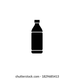 Vektorsymbol für Wasserplastikflasche
