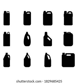 water plastic bottle icon vector symbol