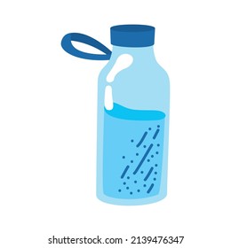 water plastic bottle nature icon