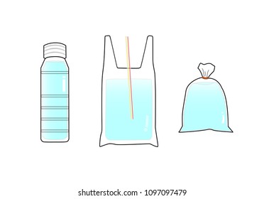 Water in Plastic Packages