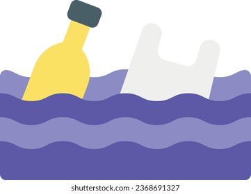 Water Pollution

 flat icon design style 