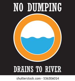 Water pollution poster