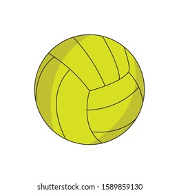 Water polo ball clip art design vector illustration image